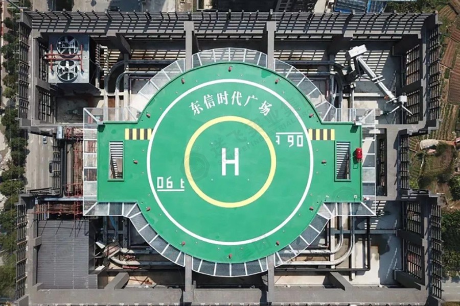 直升機(jī)停機(jī)坪機(jī)場(chǎng)標(biāo)志顏色是固定的嗎？都有哪些？